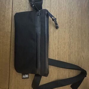 Defy Nefarious Black X-PAC with Blaze Orange Interior Crossbody Bag